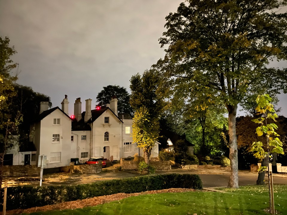 This image was taken outside at night in extremely dark conditions – it was hard even to see with the naked eye. But the iPhone 12 performed shockingly well