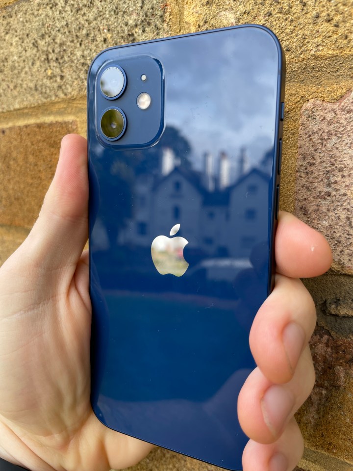 The phone comes in an attractive new blue colour option
