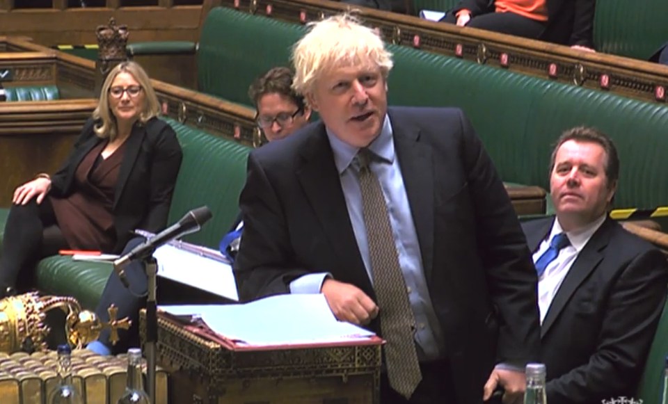 Boris Johnson defended the Tiered response in the House of Commons yesterday