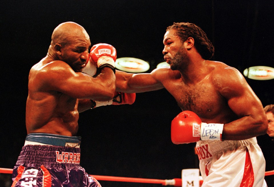 Lennox Lewis has named Evander Holyfield as his toughest-ever opponent