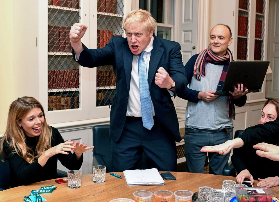 He was accused by MPs, aides and Ms Symonds of destroying Boris’s premiership with aggressive antics and disdain for the Cabinet