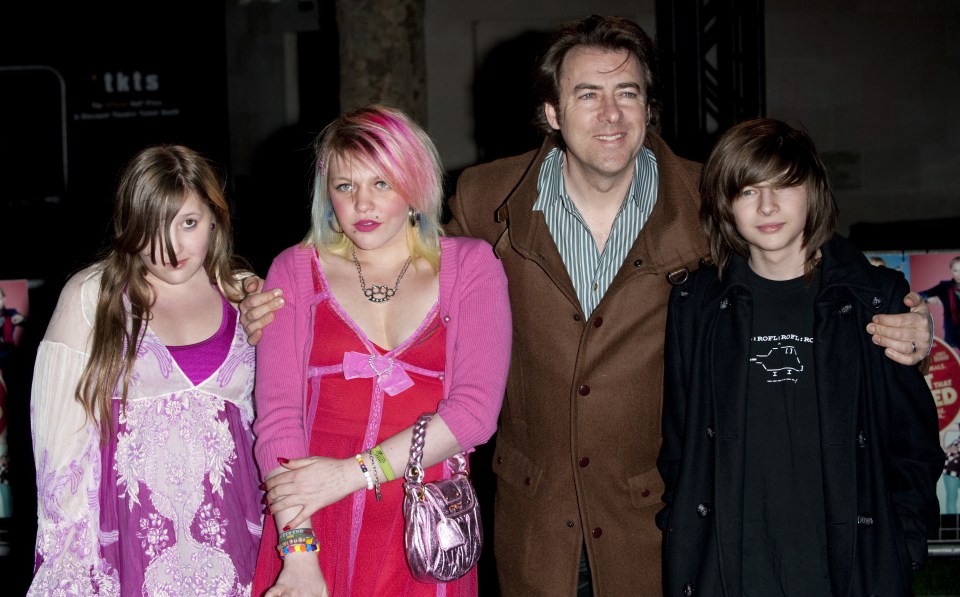 The chat show host has three children