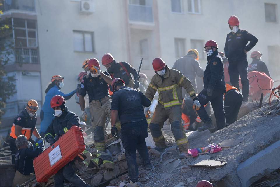 Rescuers have worked tirelessly in their search for survivors