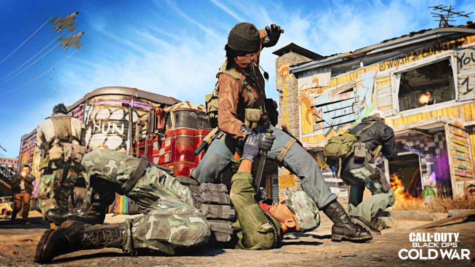 Call of Duty's Nuketown map has gotten a design overhaul for their latest game, Cold War