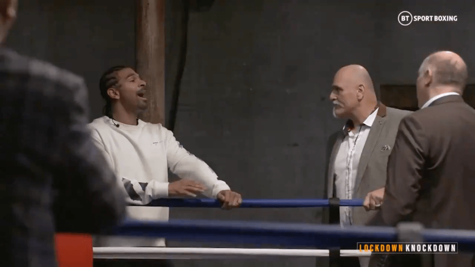 John Fury offered David Haye a million pound bet on Tyson vs AJ - at odds of 2/1