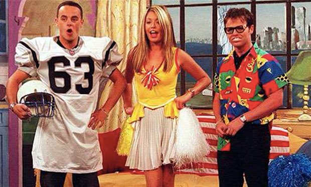 Ant and Dec left the show in 2001 while Cat stayed on until the following year