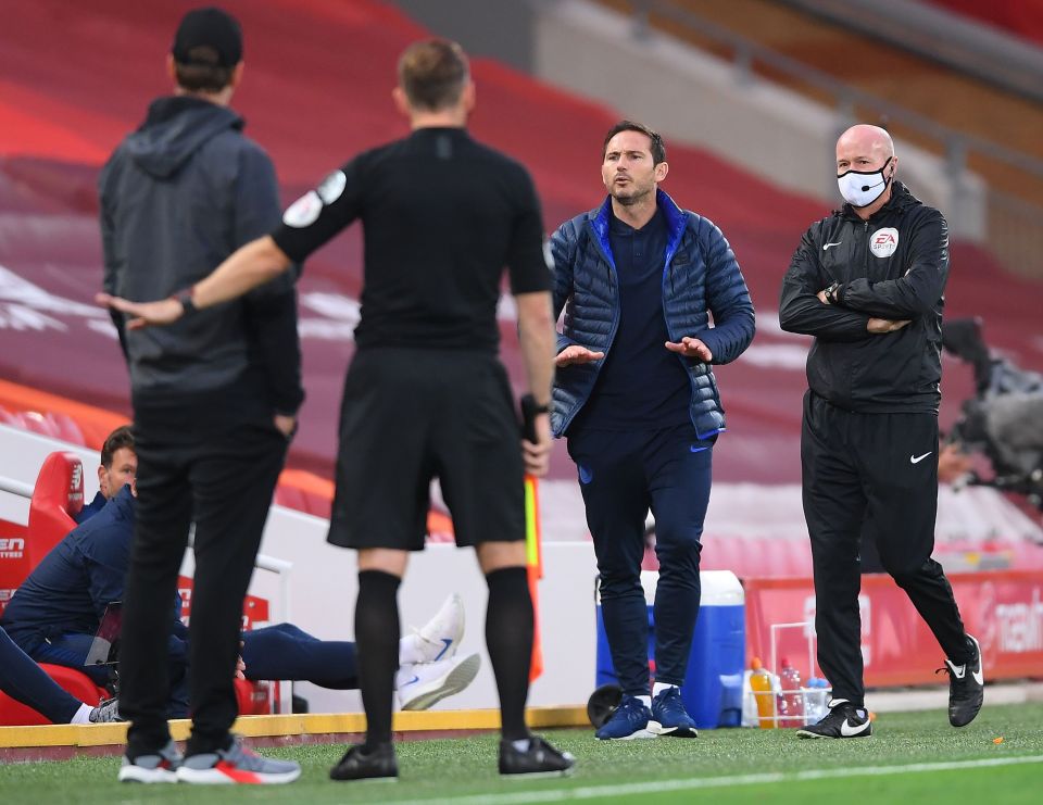 Frank Lampard accused Liverpool of 'arrogance' as tempers boiled at Anfield in July