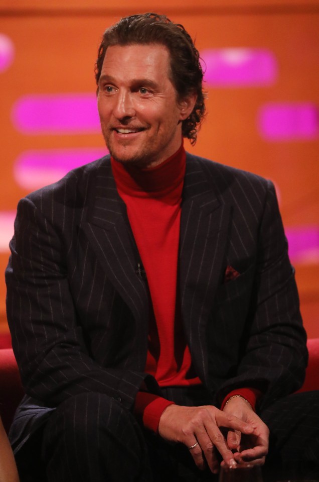 McConaughey also won a Golden Globe for Dallas Buyers Club
