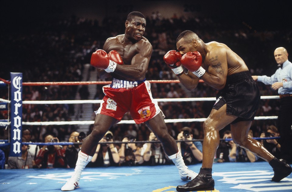 Tyson and Bruno fought for a second time in 1996, with the American also winning that clash via TKO