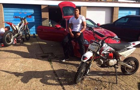 AJ has a fleet of four and two-wheeled motors