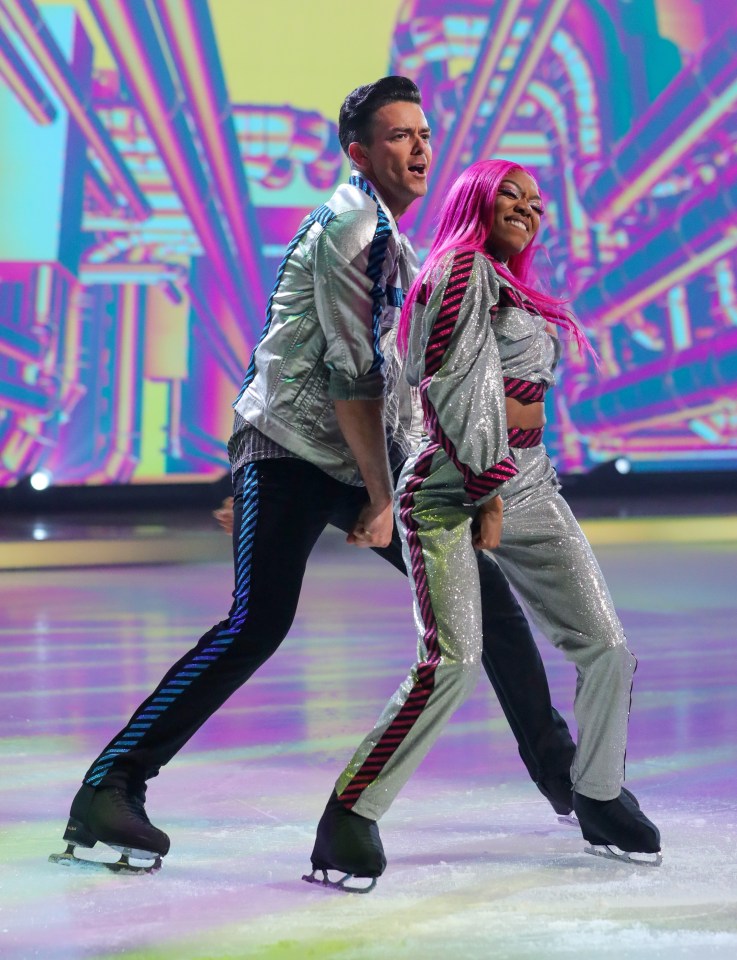 The musical superstar fought for her place in the competition 