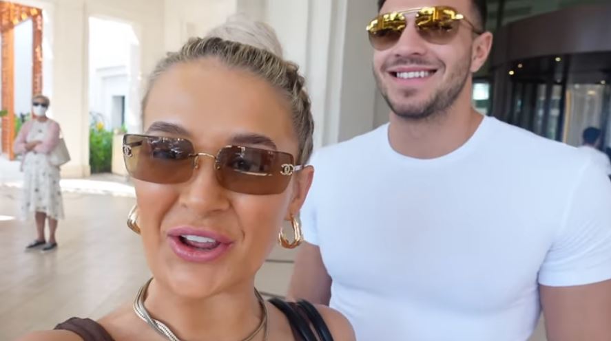 Molly-Mae and Tommy Fury also travelled to Dubai last year