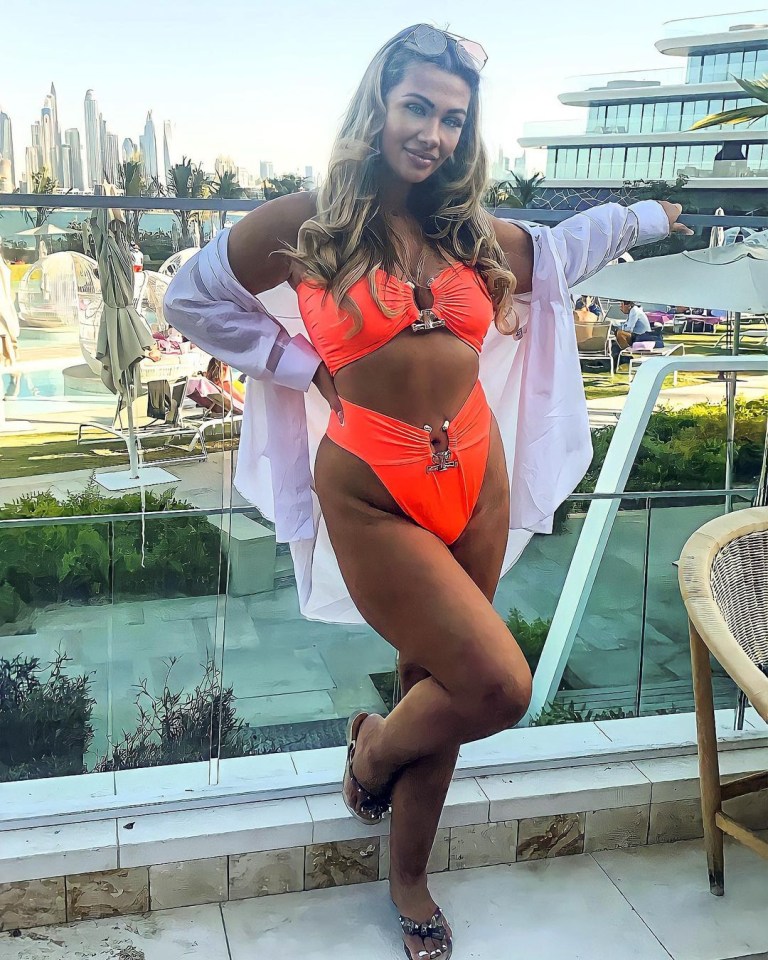 Love Island's Shaughna Phillips is currently in Dubai 