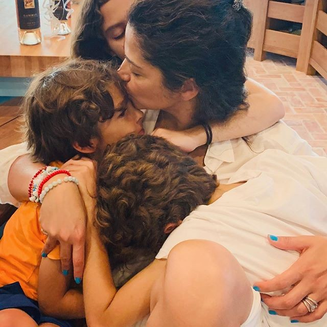 The couple have three kids Levi, 12, Vida, 10, and seven-year-old Livingston