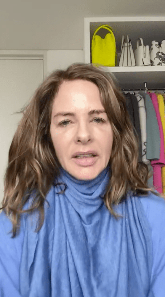 Trinny Woodall revealed she caught coronavirus while looking after sick relatives