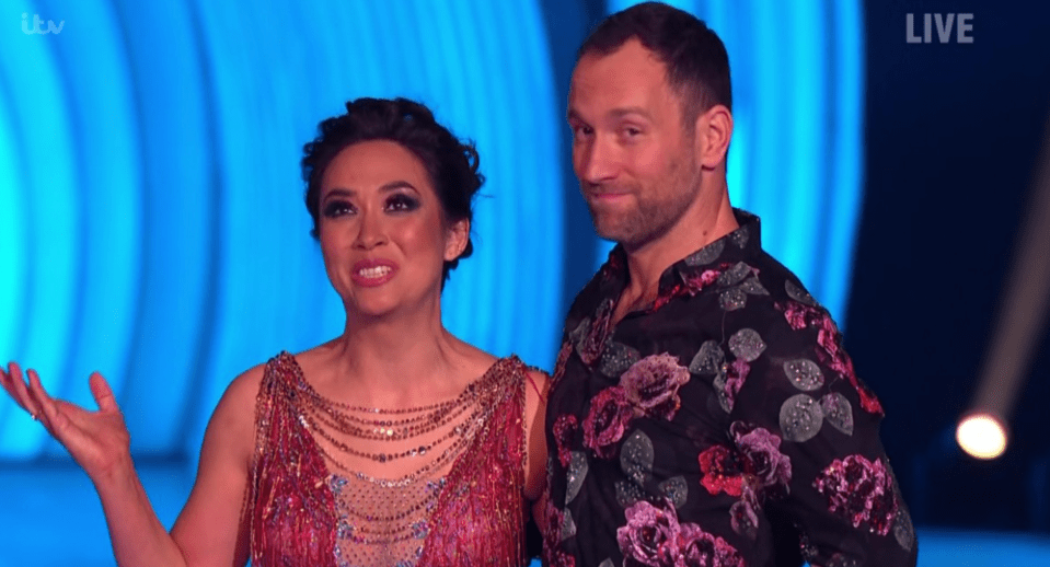 Myleene was sent home from the competition