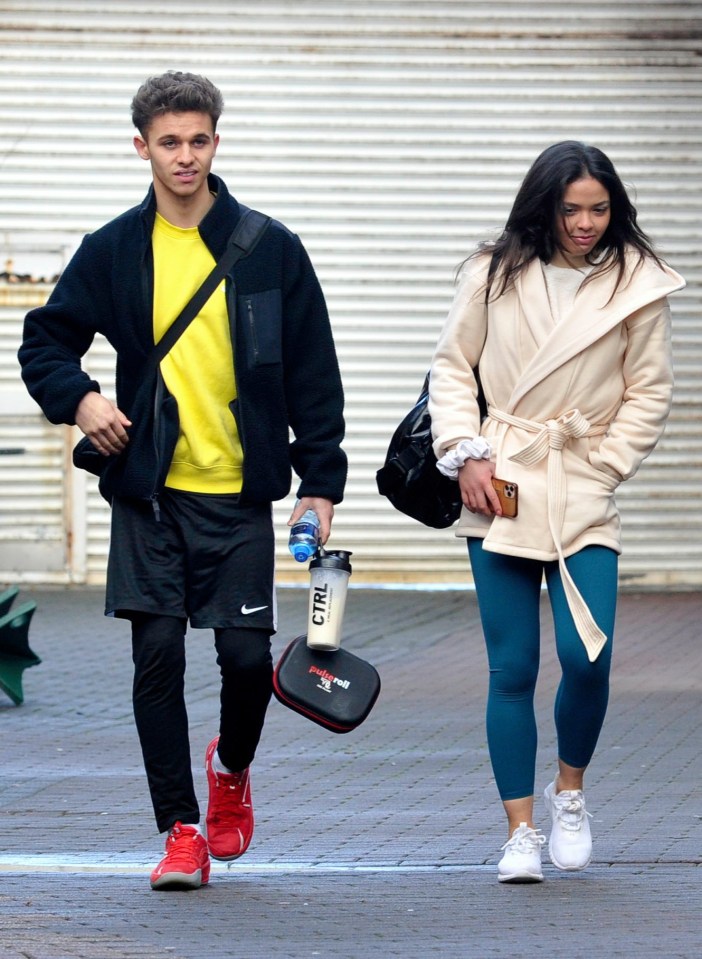 Joe-Warren Plant and Vanessa Bauer have had to leave Dancing On Ice