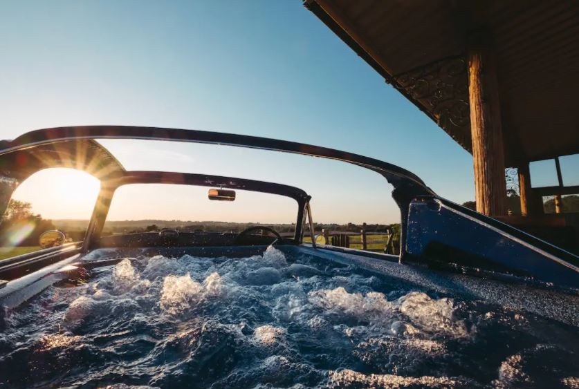 The best views are from the hot tub too