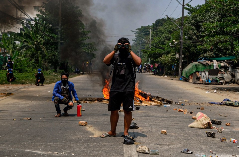 Myanmar was taken over by a military coup last month