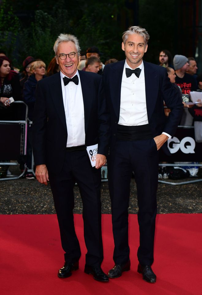Larry is also dad to TV presenter George Lamb