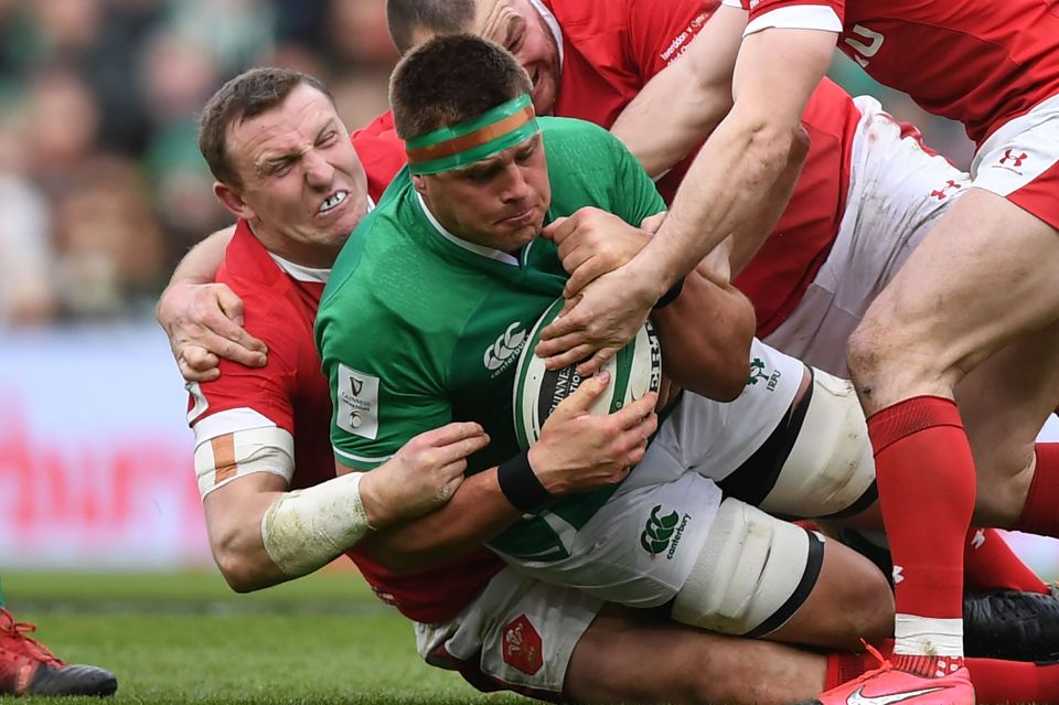 CJ Stander won the Six Nations Grand Slam with Ireland in 2018