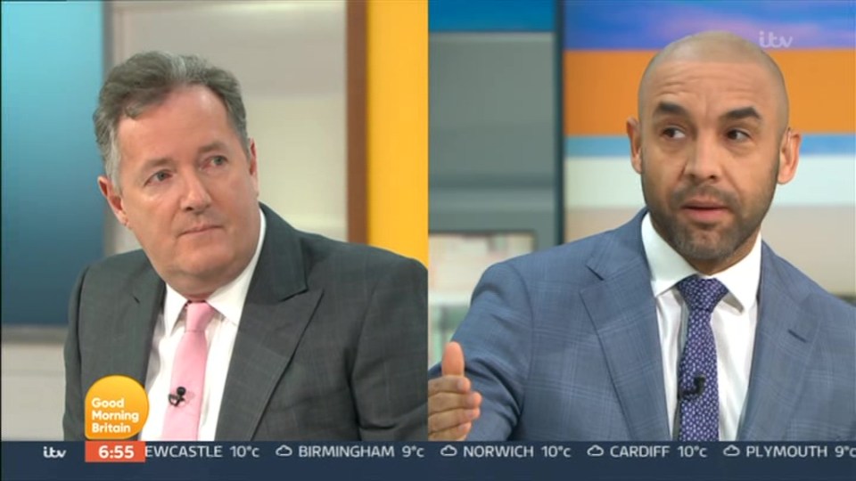 Piers and Alex came to blows on GMB today - but they have been feuding for years