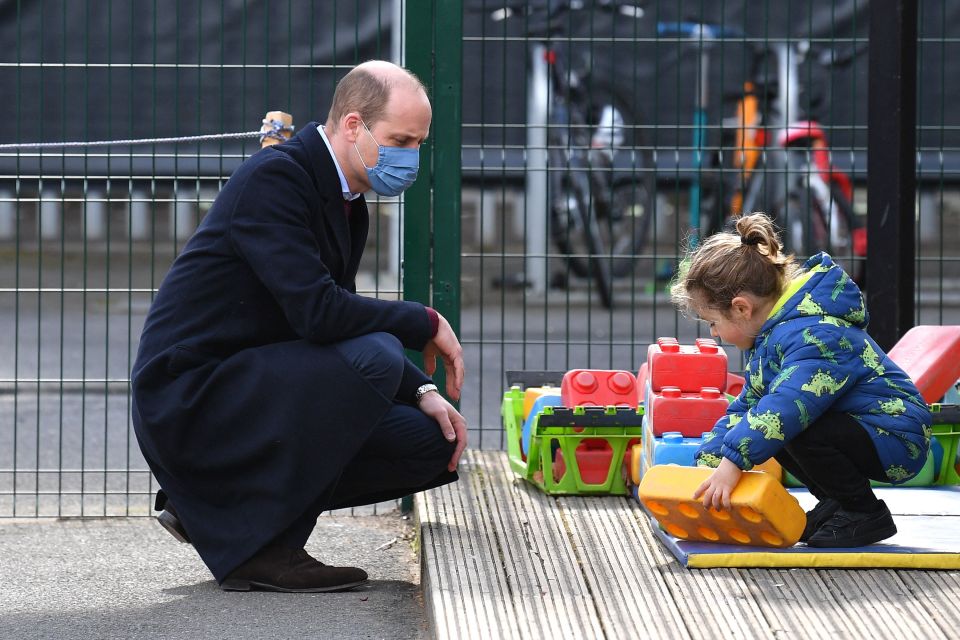 William is said to be furious at the interview - and he told press his family is 'very much not racist'