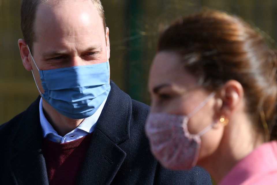 William briefly spoke to waiting press to say his family aren't racist and he hasn't yet spoken to Harry or Meghan