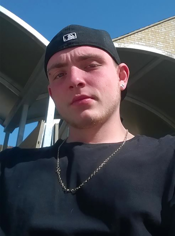Mr Waller was said to have been upset that Jordan, pictured, had left his muddy boots and kit in a communal area of their flats