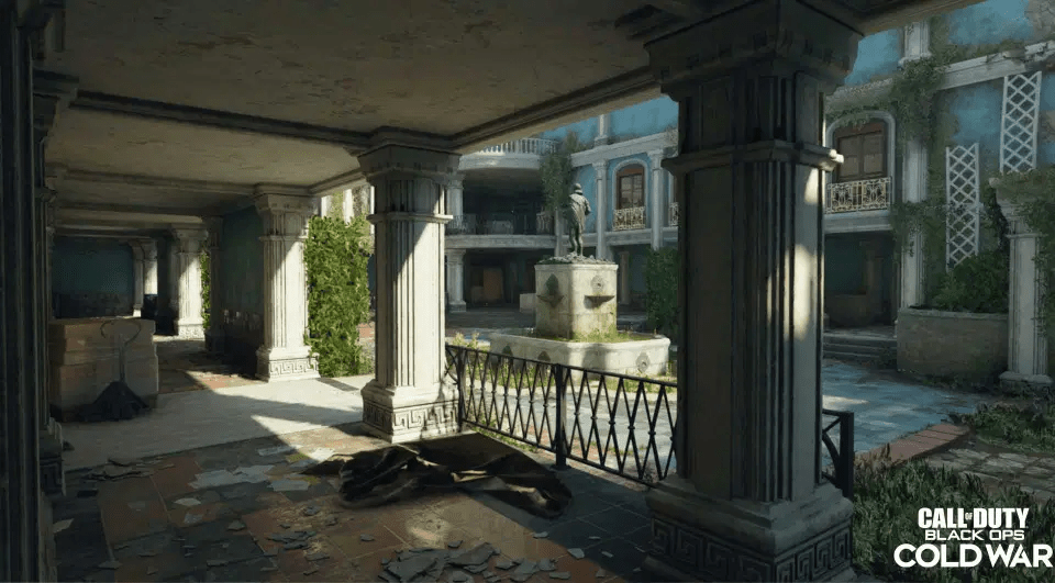 Mansion is one of the new maps still yet to arrive