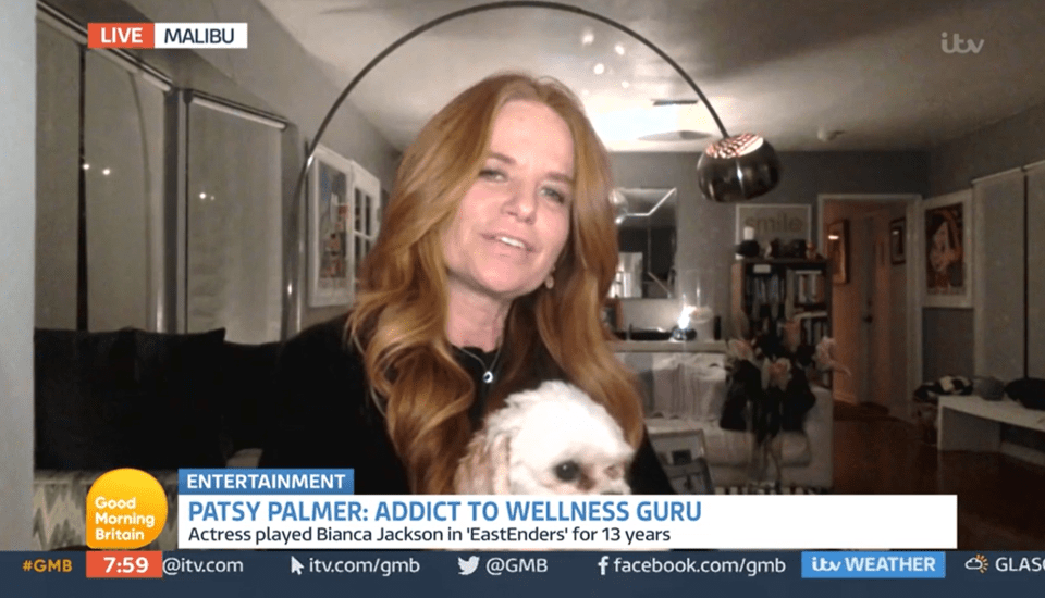 Patsy Palmer, actress, on Good Morning Britain.