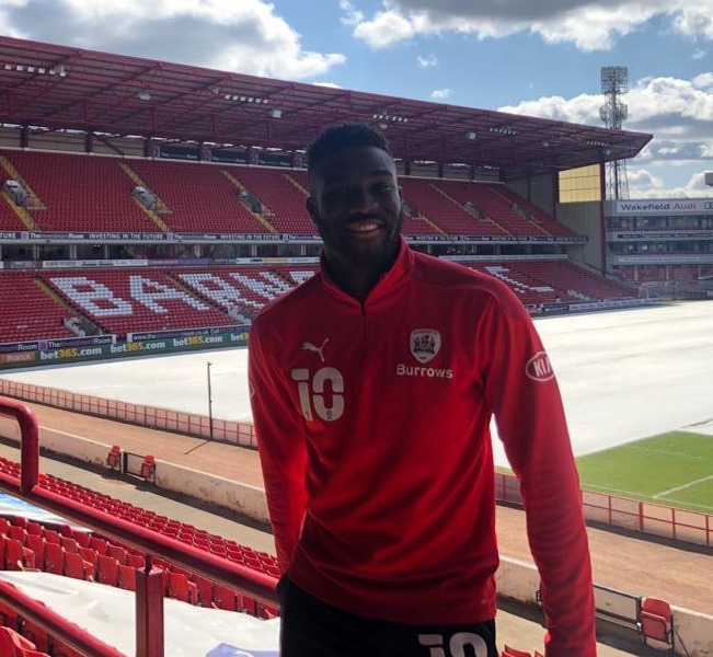 The offer to come to Barnsley came out of the blue while Dike was on international duty