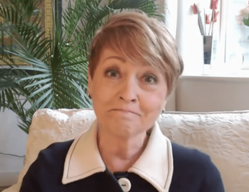 Anne Diamond became emotional while discussing the death of the Duke of Edinburgh on Sky News this morning