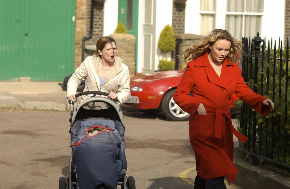 She had a fight with enemy Laura Beale in the street and is then charged with her murder
