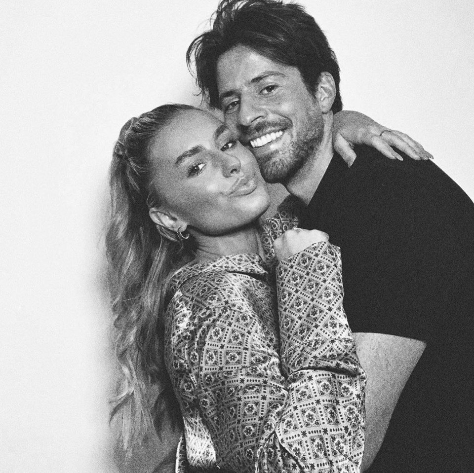The couple started dating a year ago