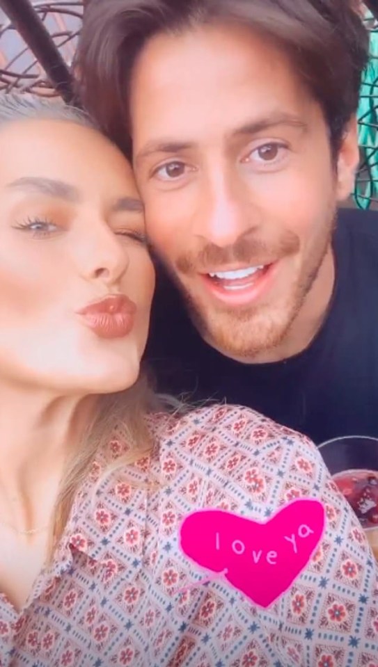 Amber Davies has confirmed her split from her boyfriend Nick Kyriacou