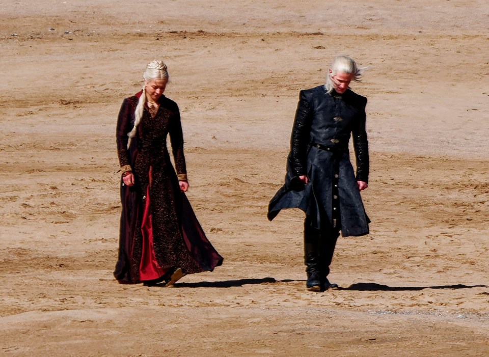 Emma plays Princess Rhaenyra Targaryen, the King's daughter
