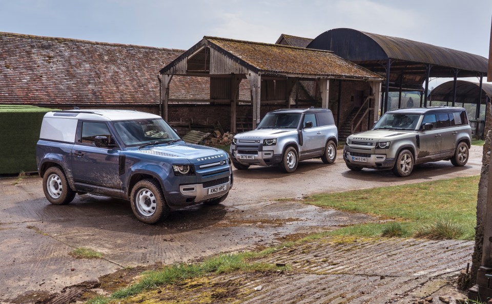 The Defender Hard Top, Defender 90 and Defender 110
