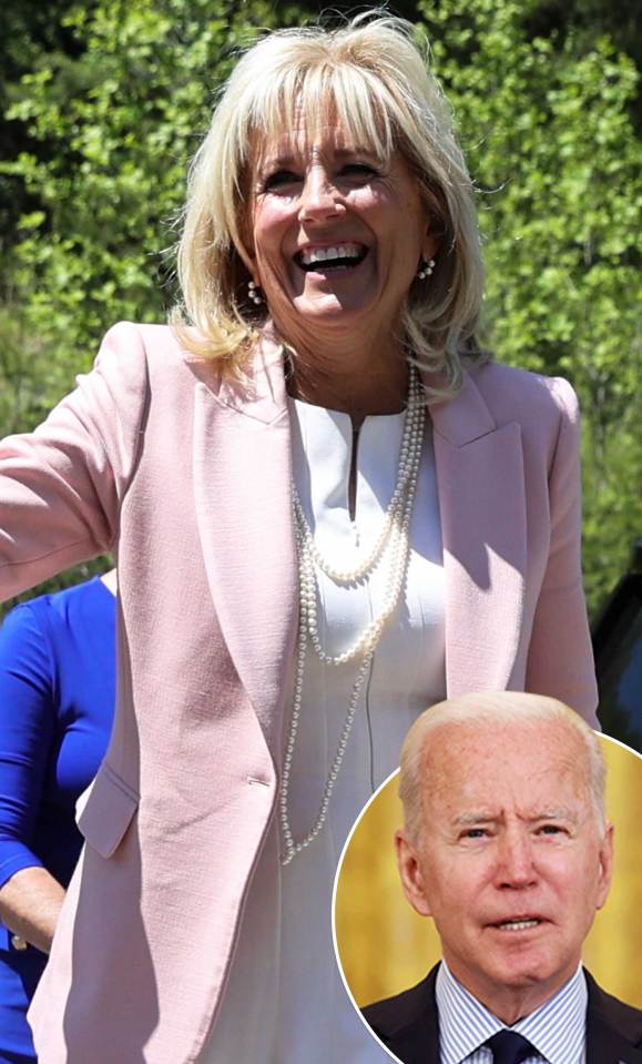 Jill Biden, US First Lady and wife of President Joe