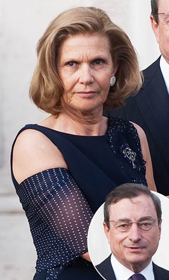 Maria Serenella Cappello, wife of Italy’s Mario Draghi