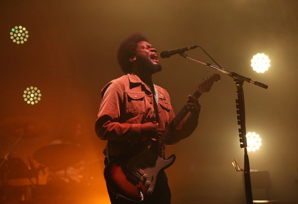 Micheal Kiwanuka will perform after Wolf Alice at 7.25pm.
