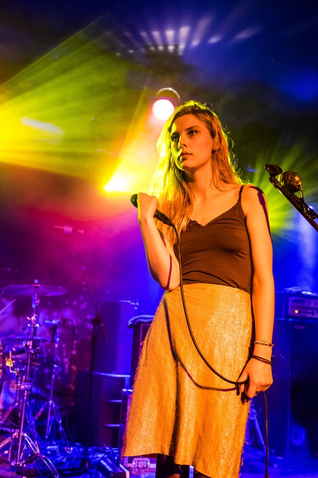 Mercury Prize winners Wolf Alice. Pictured, Ellie Rowsell
