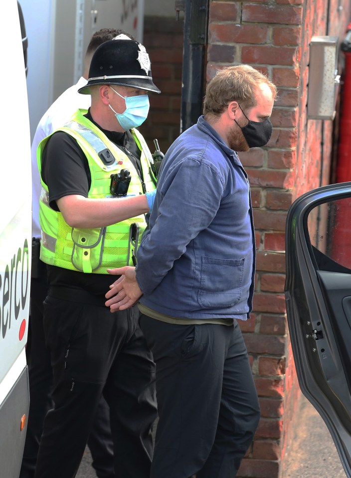 Norton ranted from the dock the proceedings were 'illegal' and then revealed what he had done