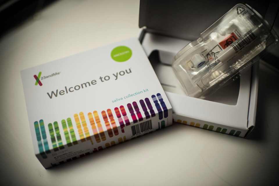 Data from DNA tests can be sold on by the companies