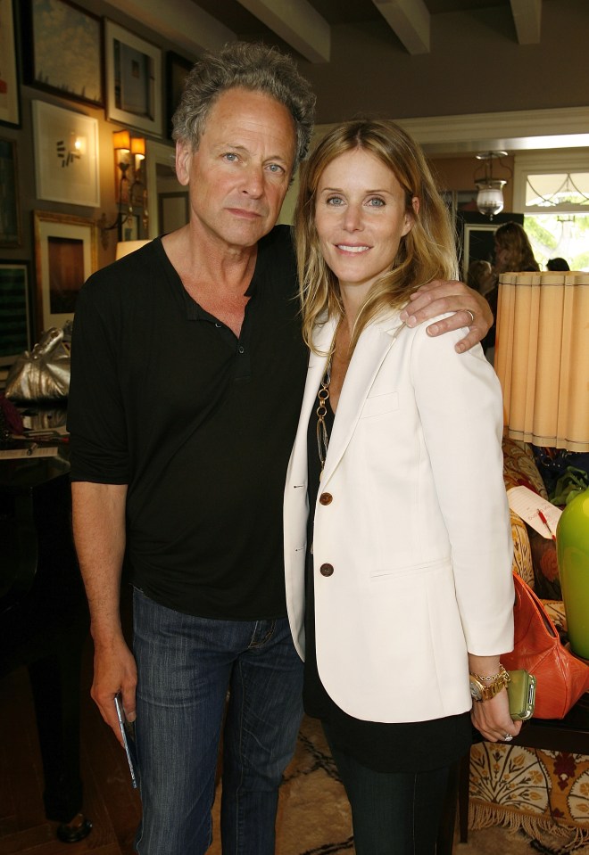 Lindsey Buckingham and Kristen Messner.