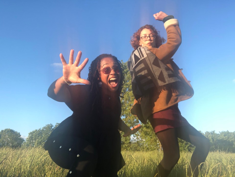 The sisters had been enjoying a socially-distanced party in the park before they were attacked