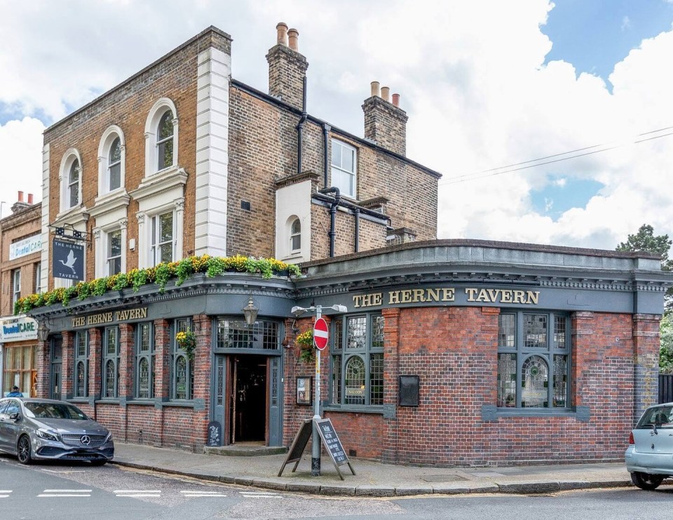 London's Herne Tavern is a favourite with locals