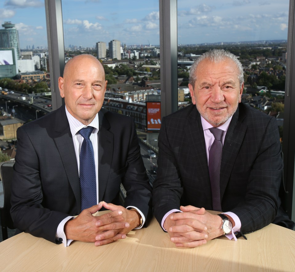 The star, a former chief exec of Tottenham, has worked with Lord Sugar for decades