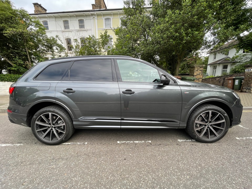 This behemoth of a car is an oversized delight
