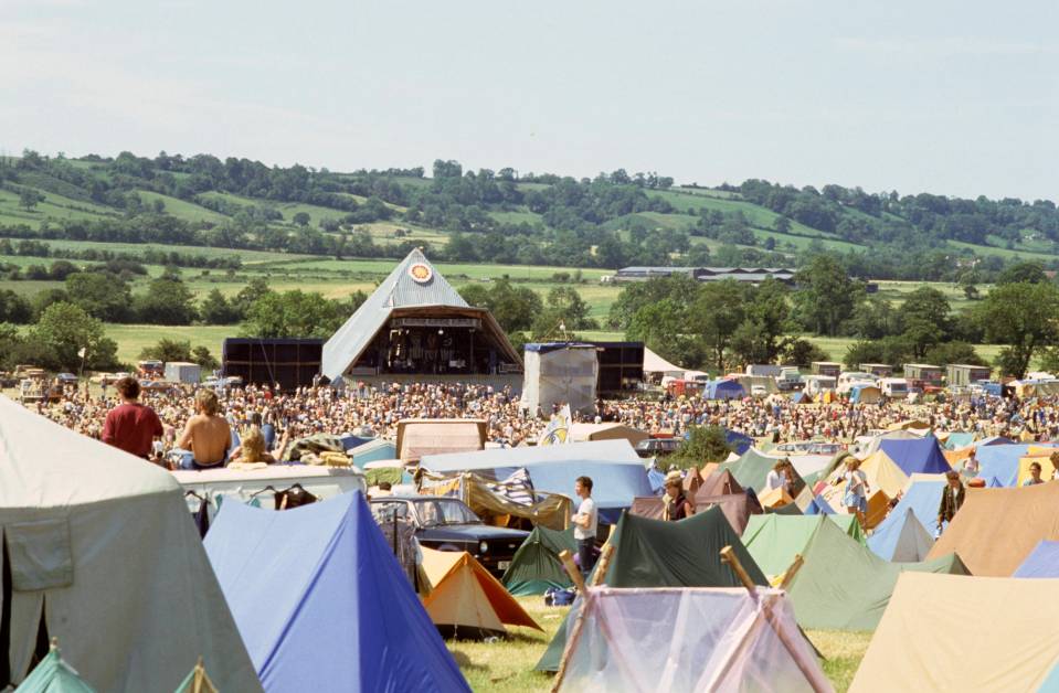 Despite the calm, Glastonbury Festival still manages to be the star at Worthy Pastures